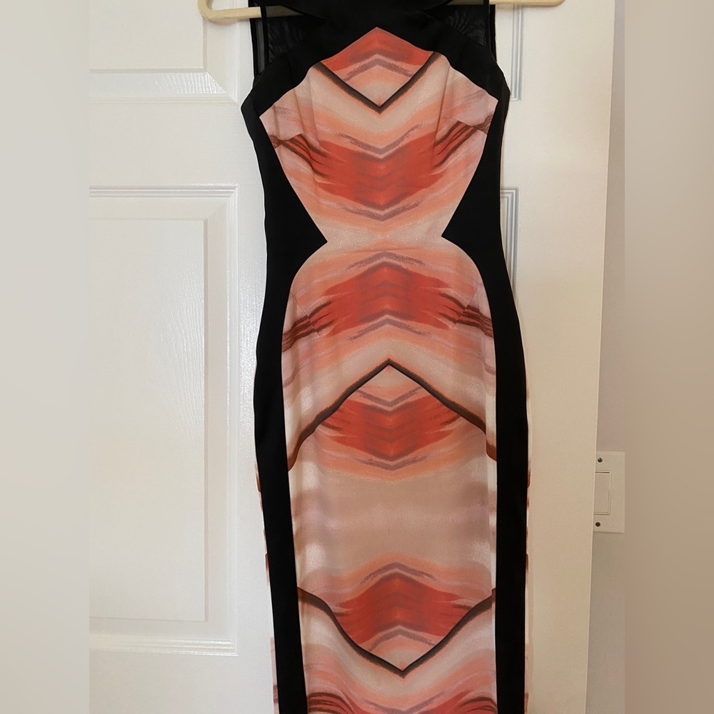 Beautiful Karen Millen Midi High Neck Dress